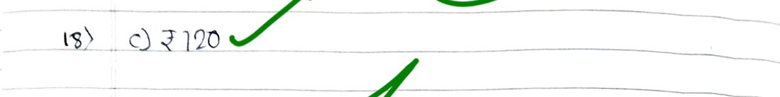 Q18 as checked by the teacher: 1/1