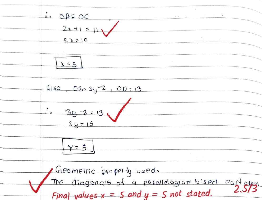 Q29 as checked by Evalezy: 2.5/3: “Final values not stated”
